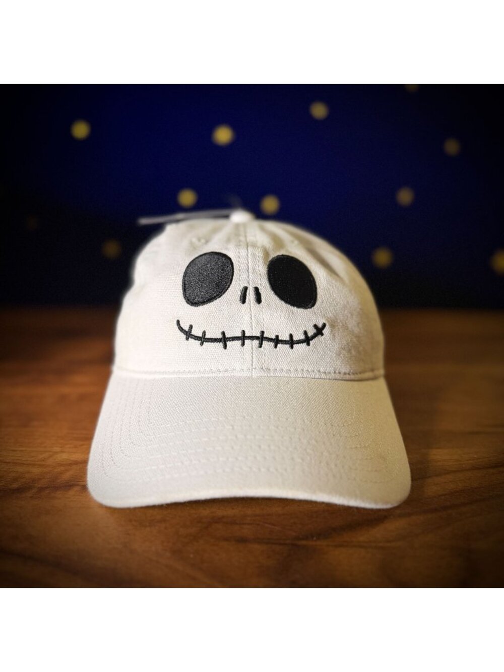 NWET Jack Skellington Nightmare Before Christmas Embroidered Baseball Cap